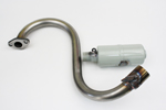 Honda 1" Exhaust Pipe & Muffler